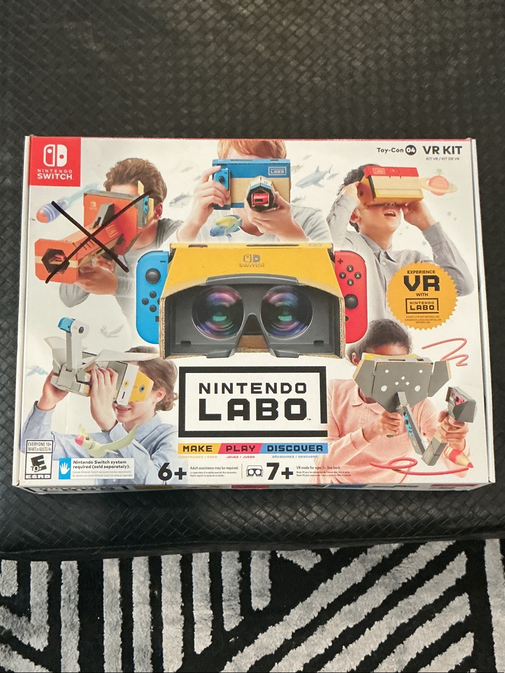 Nintendo LABO make play discover VR kit for Nintendo Switch